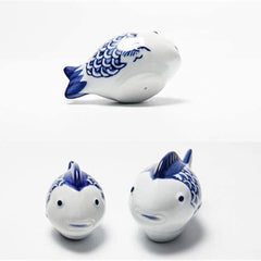 Floating Ceramic Tea Pets - 2pc Handmade Gongfu Tea Companions