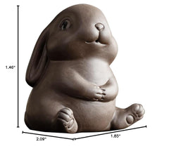 Small Rabbit Tea Companion - Ceramic Zisha Tea Pet for Tea Tray