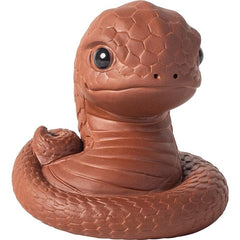 Zisha Snake Tea Companion - Handmade Purple Clay Tea Pet