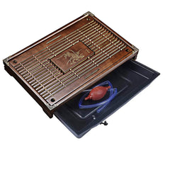 Wooden Gongfu Tea Table Set - Drawer-Type Drainage Tray