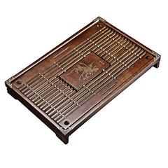 Wooden Gongfu Tea Table Set - Drawer-Type Drainage Tray