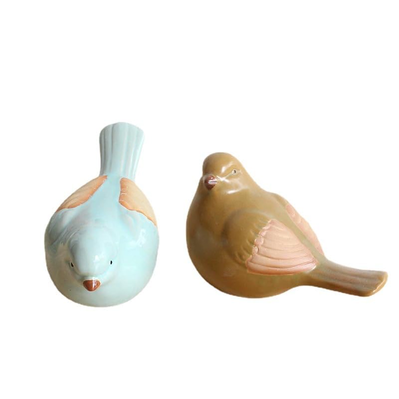 Floating Ceramic Tea Pets - 2pc Handmade Gongfu Tea Companions