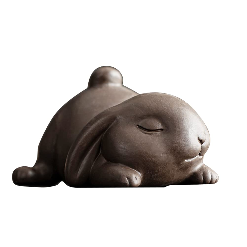 Small Rabbit Tea Companion - Ceramic Zisha Tea Pet for Tea Tray
