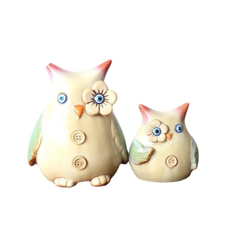 Floating Ceramic Tea Pets - 2pc Handmade Gongfu Tea Companions