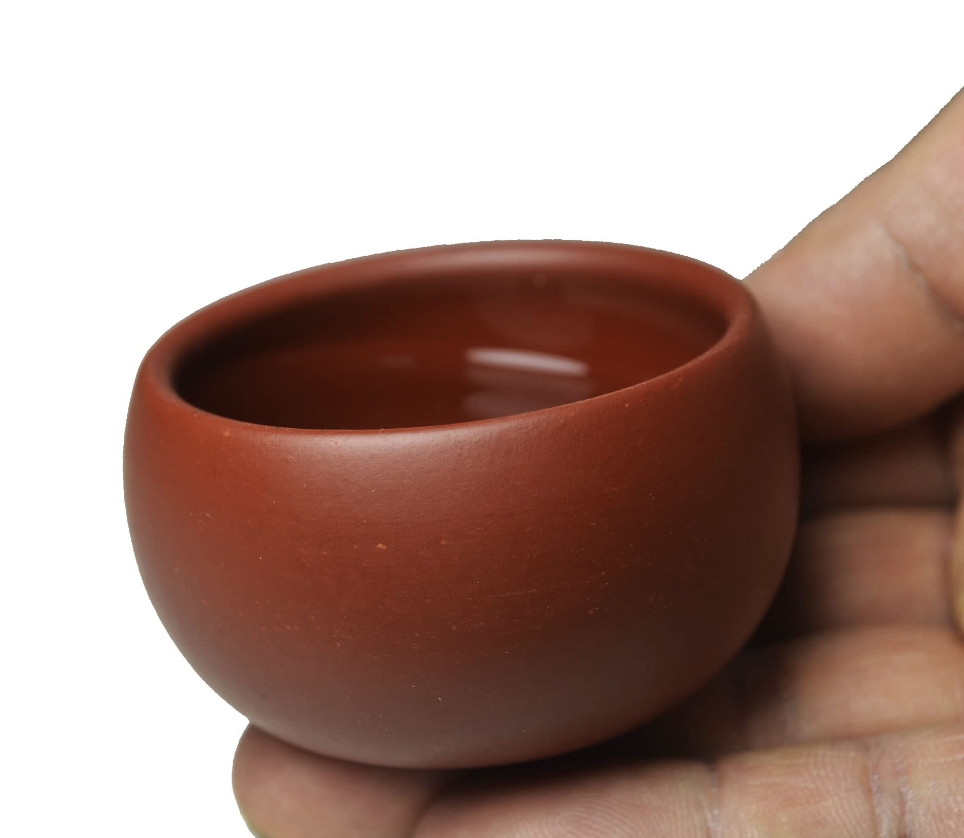 Black Jingang Zisha Tea Cups - 2pc 50ml Gongfu Set