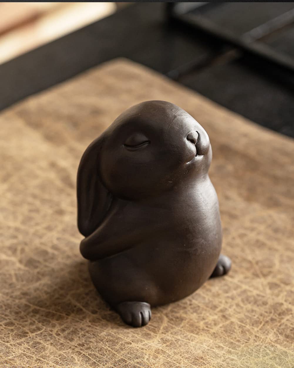 Small Rabbit Tea Companion - Ceramic Zisha Tea Pet for Tea Tray