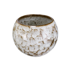 Glaze-Transformation Teacup - 5oz Handmade Ceramic Cup without Handle